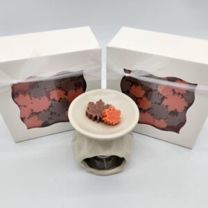 Maple leaf candles