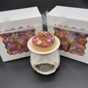 Large donut wax melts