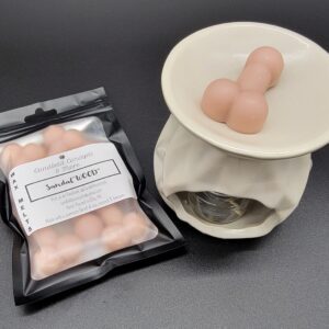 Mini penis wax melts