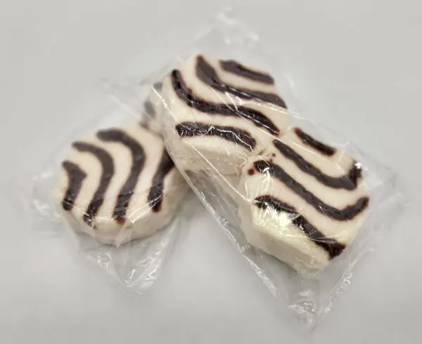 Zebra cake wax melts